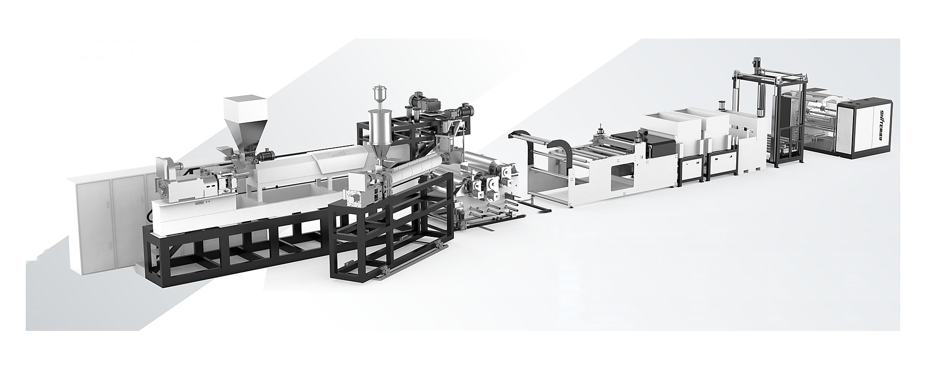 PP PS multi-layer co-extrusion line